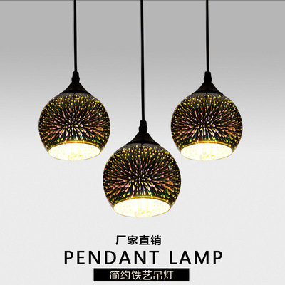 現代簡約客廳燈具創意 3D玻璃吊燈與紡織品遮篷的設計美學